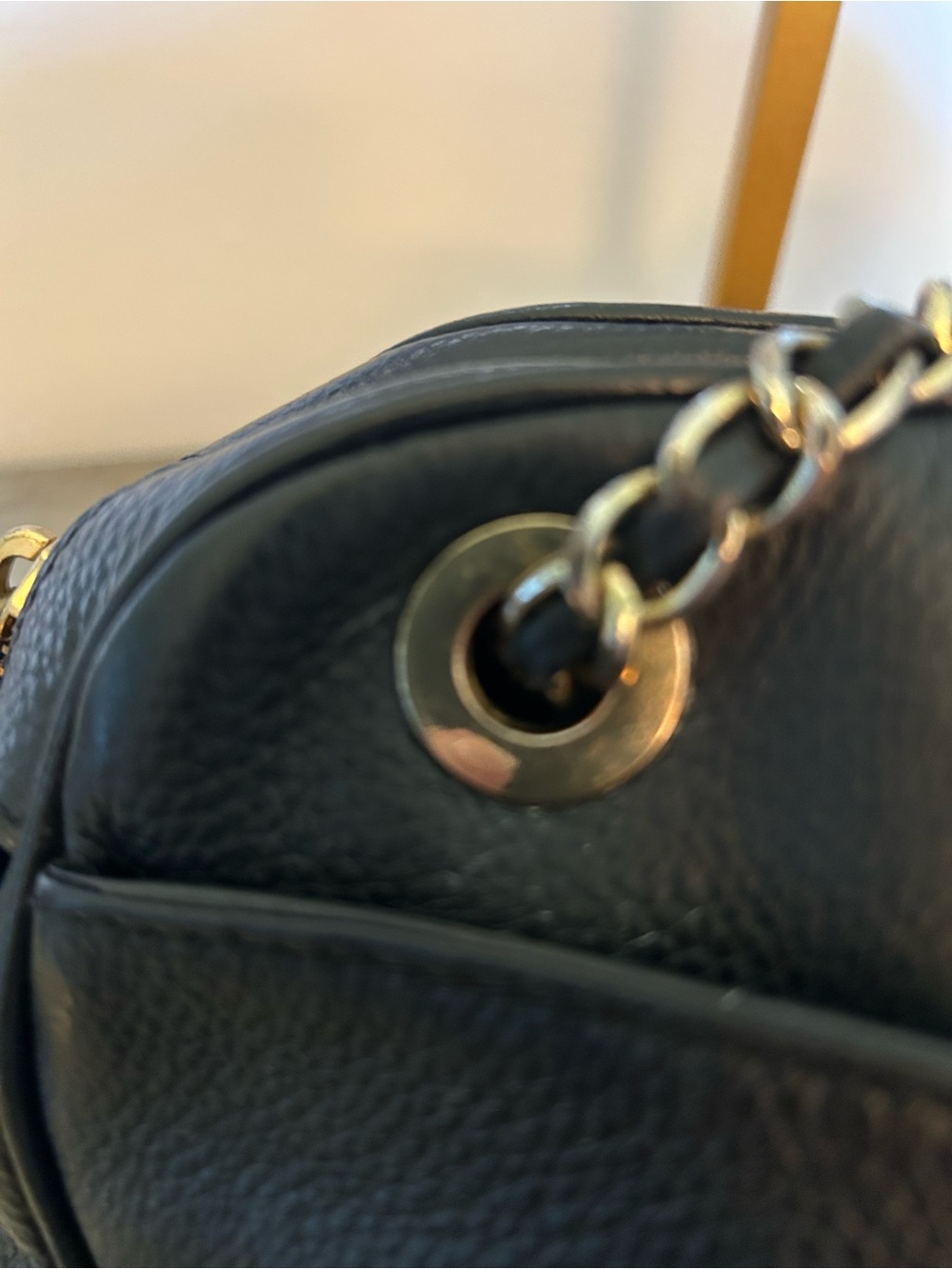 Tory Burch Thea Chain Black Leather Crossbody Bag EXCELLENT CONDITION - Picture 10 of 16